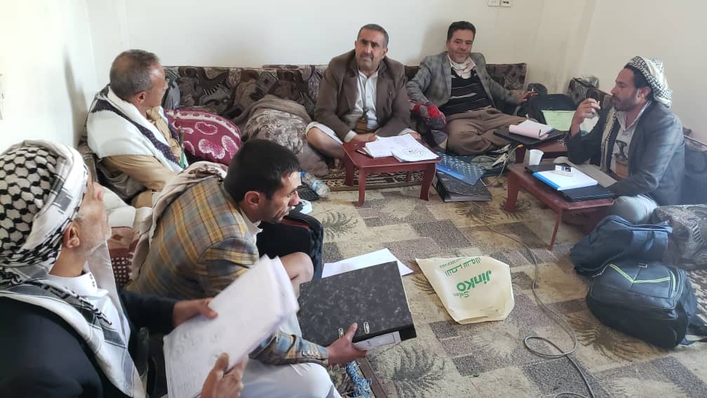 زيارة تفقدية لمديرعام الجمعيات التعاونية بمحافظة صنعاء لجمعية القطاع الجنوبي